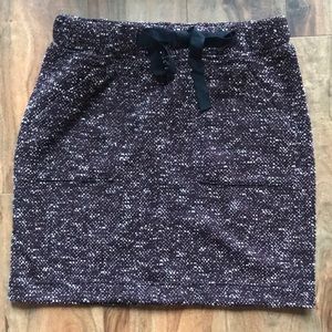 Loft tweed skirt